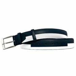 Yankees -Belt In Full Grain Burnished Leather