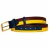 Cleveland -Belt In Full Grain Burnished Leather -Deals Guidomaggi Store 010