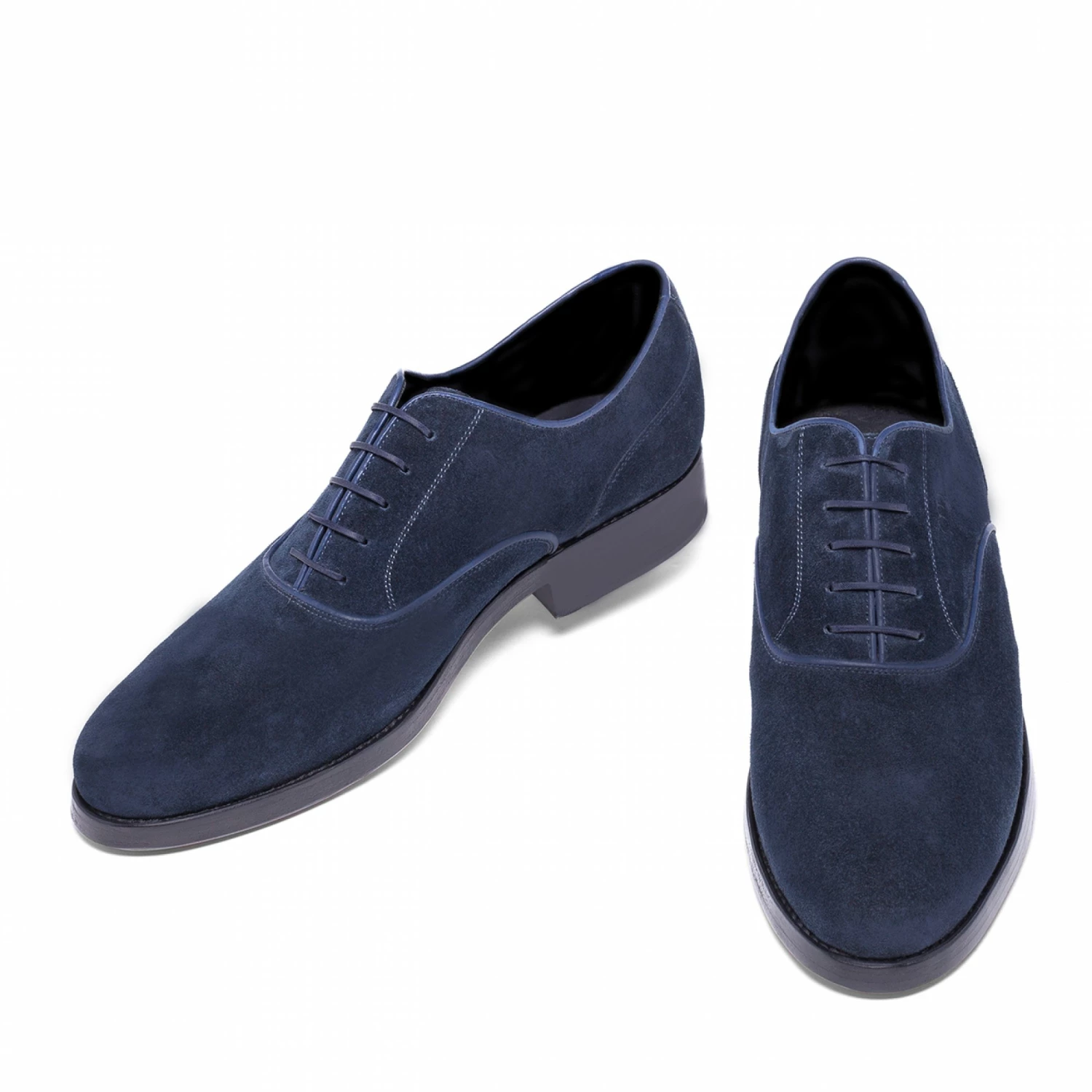 Basel - Elevator Shoes In Suede Leather From 2.4 To 3.1 Inches 3 Basel - Elevator Shoes In Suede Leather From 2.4 To 3.1 Inches