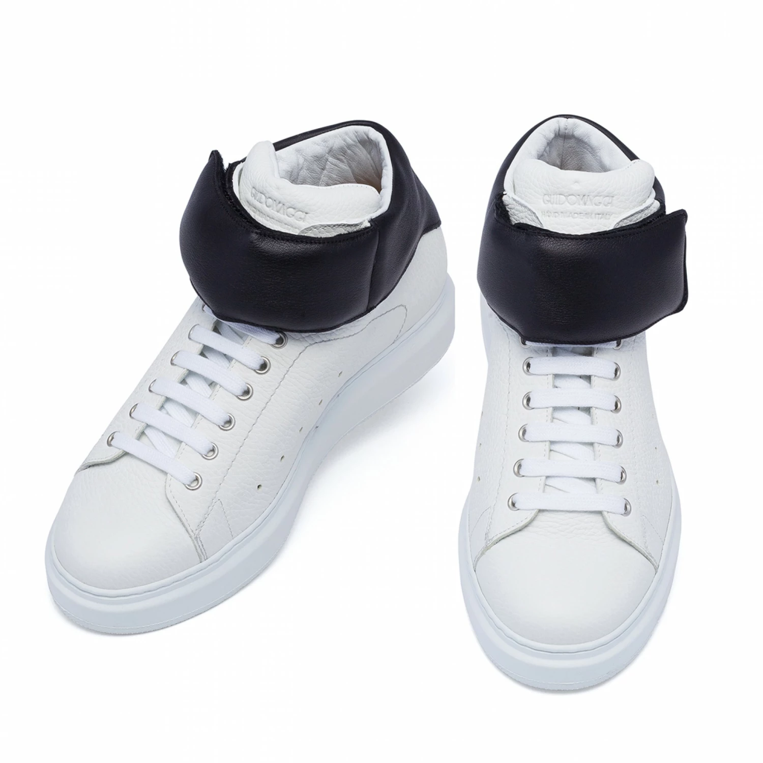 Buffalo - Elevator Sneakers In Full Grain Leather From 2.4 To 3.1 Inches 3 Buffalo - Elevator Sneakers In Full Grain Leather From 2.4 To 3.1 Inches