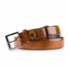 Longs Peak -Belt In Full Grain Leather -Deals Guidomaggi Store 1a