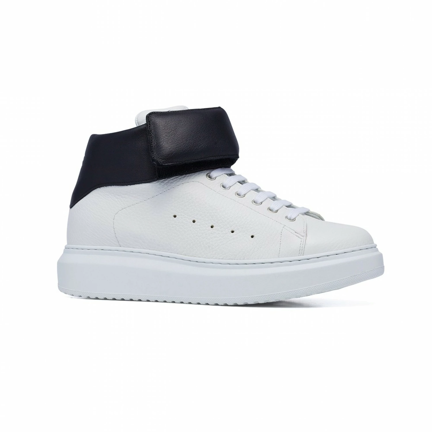 Buffalo - Elevator Sneakers In Full Grain Leather From 2.4 To 3.1 Inches 6 Buffalo - Elevator Sneakers In Full Grain Leather From 2.4 To 3.1 Inches - Image 4