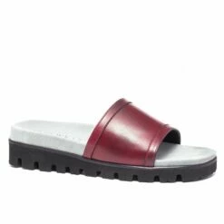 Auckland - Elevator Sandals In Full Grain Leather Up To 2 Inches