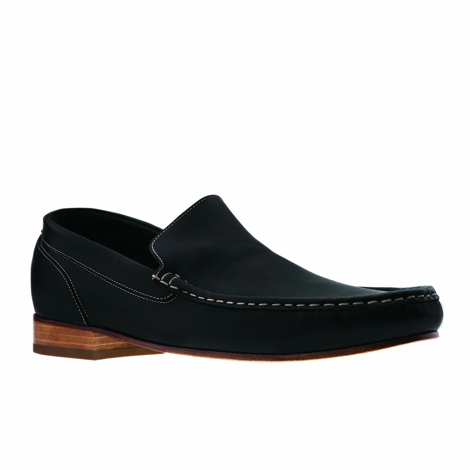 Montana - Elevator Loafers In Full Grain Leather Up To 2.6 Inches 3 Montana - Elevator Loafers In Full Grain Leather Up To 2.6 Inches