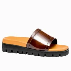 Vieste - Elevator Sandals In Full Grain Leather Up To 2 Inches