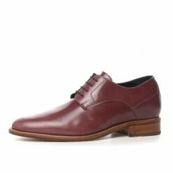 Lille - Elevator Shoes In Cordovan Leather From 2.4 To 3.1 Inches