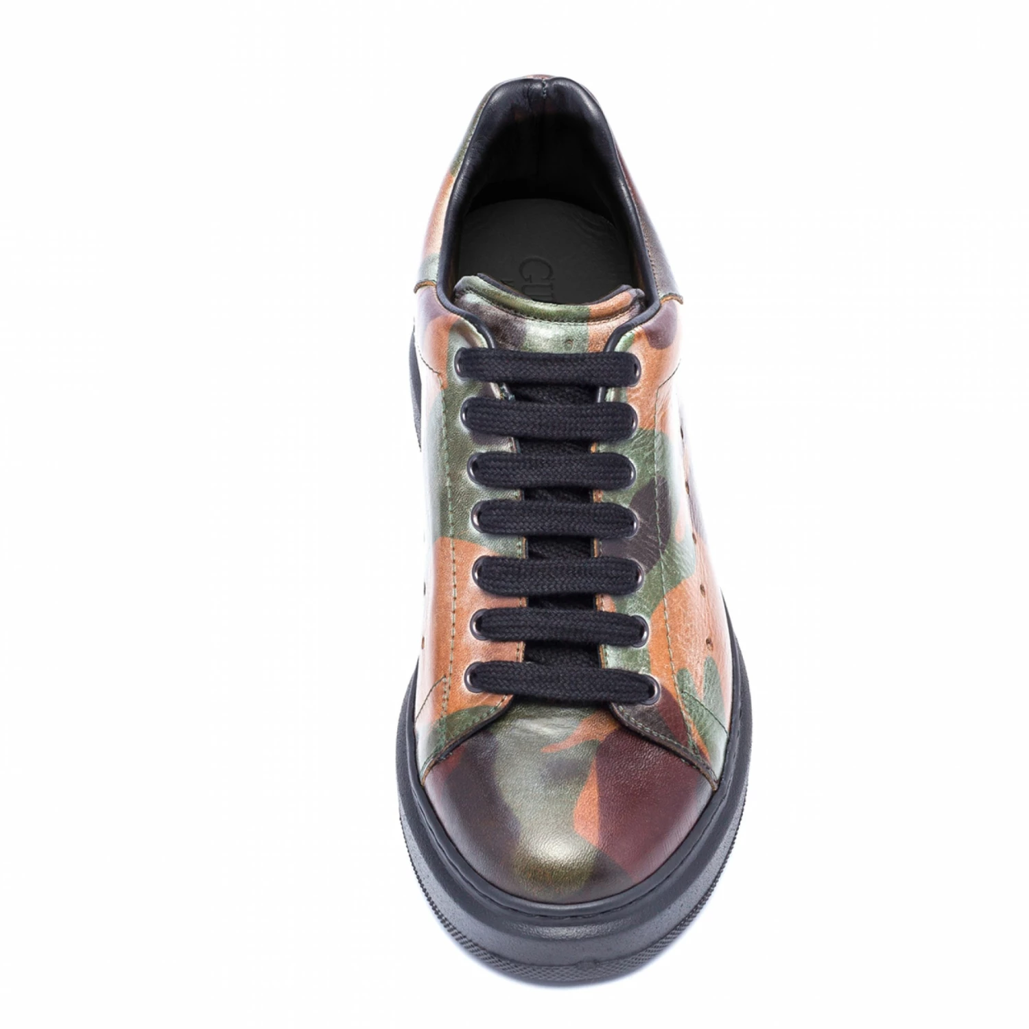 Takeshita Street - Elevator Sneakers In Full Grain Leather From 2.4 To 3.1 Inches 4 Takeshita Street - Elevator Sneakers In Full Grain Leather From 2.4 To 3.1 Inches - Image 2