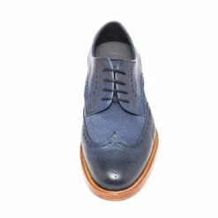 Hoxton - Elevator Shoes In Leather/fabric Mix From 2.4 To 3.1 Inches 10 Hoxton - Elevator Shoes In Leather/fabric Mix From 2.4 To 3.1 Inches -Deals Guidomaggi Store 4 1 1