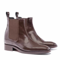 Kansas - Elevator Boots In Varnish Leather From 2.4 To 3.1 Inches -Deals Guidomaggi Store 5