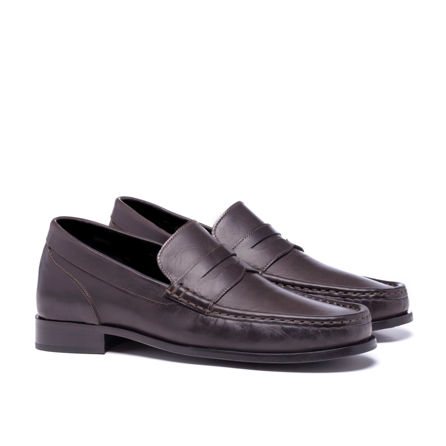 Samarcanda - Elevator Loafers In Cordovan Leather Up To 2.6 Inches 6 Samarcanda - Elevator Loafers In Cordovan Leather Up To 2.6 Inches - Image 4