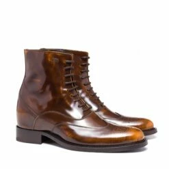 Idaho - Elevator Boots In Full Grain Leather From 2.4 To 4 Inches 12 Idaho - Elevator Boots In Full Grain Leather From 2.4 To 4 Inches -Deals Guidomaggi Store 5136