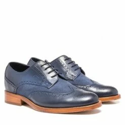 Hoxton - Elevator Shoes In Leather/fabric Mix From 2.4 To 3.1 Inches 11 Hoxton - Elevator Shoes In Leather/fabric Mix From 2.4 To 3.1 Inches -Deals Guidomaggi Store 5 1 1