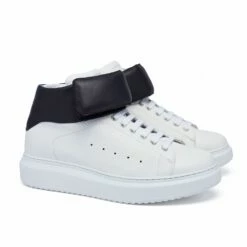 Buffalo - Elevator Sneakers In Full Grain Leather From 2.4 To 3.1 Inches 10 Buffalo - Elevator Sneakers In Full Grain Leather From 2.4 To 3.1 Inches -Deals Guidomaggi Store 6