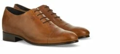 Privas - Elevator Shoes In Full Grain Leather Up To 6 Cm