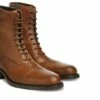 Porta Rudiae - Elevator Boots In Full Grain Leather From 2.4 To 4 Inches -Deals Guidomaggi Store a13d1845 0 3