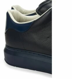 Miramas - Elevator Sneakers In Full Grain Leather From 2.4 To 3.1 Inches -Deals Guidomaggi Store a13d3555 9 1