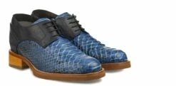 Figueres - Elevator Shoes In Mix Of Leathers From 4 To 6 Inches