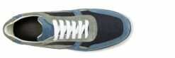 Martinique - Elevator Sneakers In Leather/fabric Mix From 2.4 To 4 Inches -Deals Guidomaggi Store a13d7291 8 1