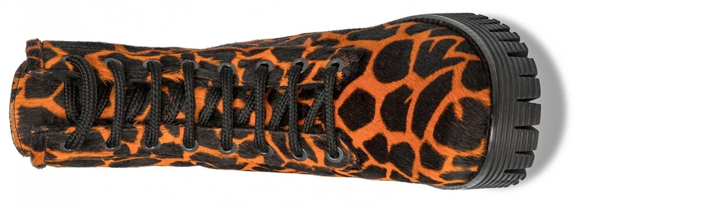 Orange Giraffe - Elevator Boots In Full Grain Leather From 2.4 To 4 Inches 6 Orange Giraffe - Elevator Boots In Full Grain Leather From 2.4 To 4 Inches - Image 4
