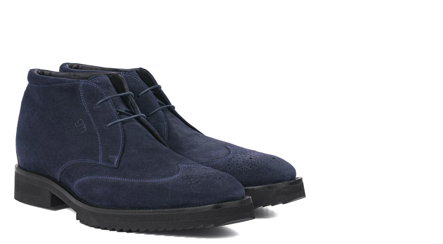 Ascot - Elevator Ankle Boots In Suede Leather From 2.4 To 3.1 Inches 3 Ascot - Elevator Ankle Boots In Suede Leather From 2.4 To 3.1 Inches