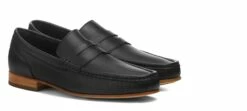 Bahrain - Elevator Loafers In Full Grain Leather Up To 2.6 Inches
