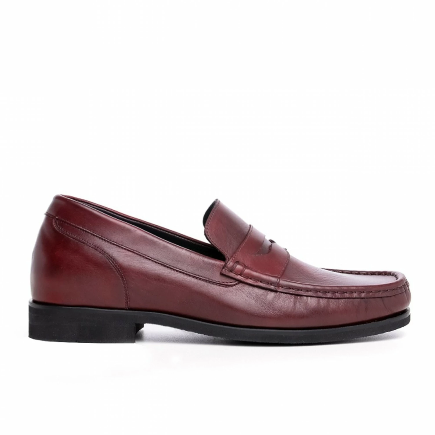 Bari - Elevator Loafers In Full Grain Leather Up To 2.6 Inches 4 Bari - Elevator Loafers In Full Grain Leather Up To 2.6 Inches - Image 2