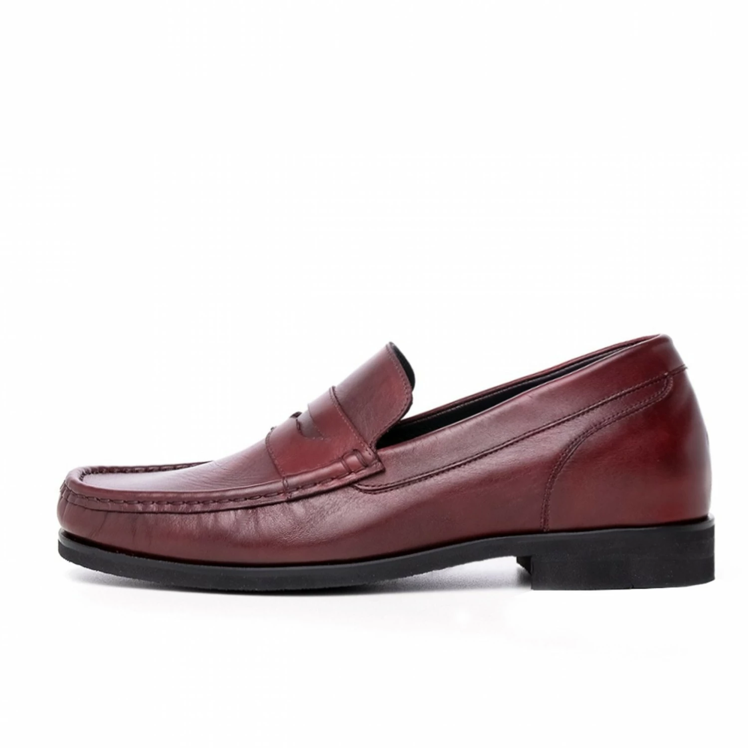 Bari - Elevator Loafers In Full Grain Leather Up To 2.6 Inches 5 Bari - Elevator Loafers In Full Grain Leather Up To 2.6 Inches - Image 3