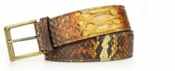 Zaffra -Belt In Python Leather