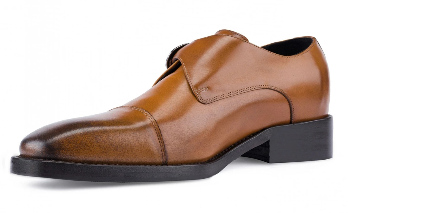 Phoenix - Elevator Shoes In Full Grain Leather From 2.4 To 3.1 Inches 5 Phoenix - Elevator Shoes In Full Grain Leather From 2.4 To 3.1 Inches - Image 3