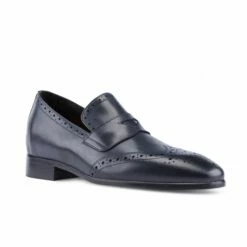 Maldives - Elevator Loafers In Full Grain Leather Up To 2.6 Inches