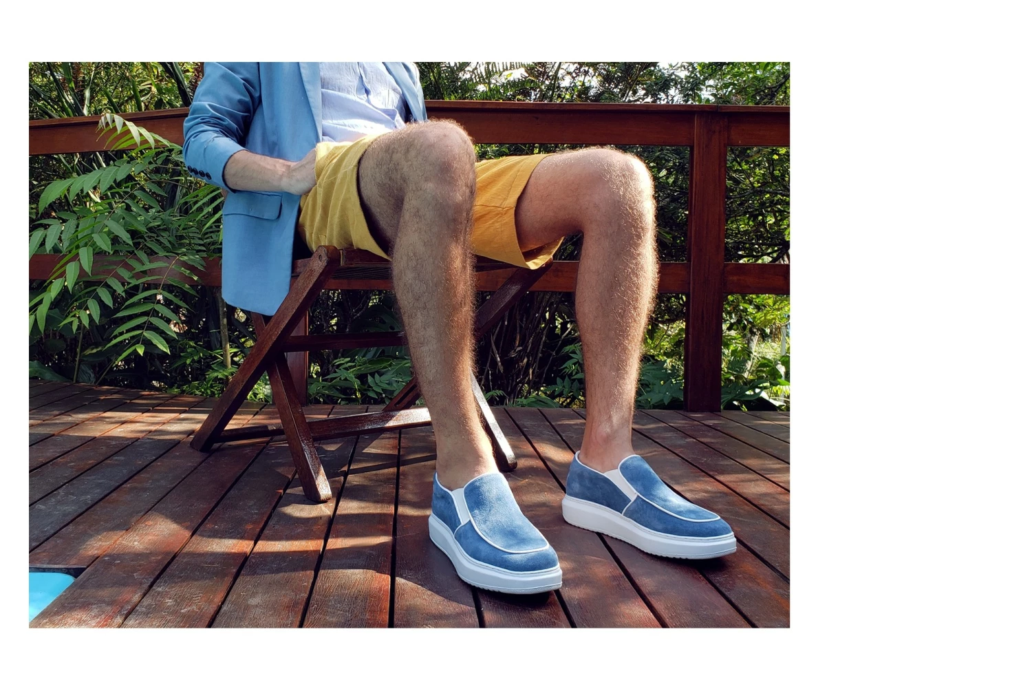 Valparaiso - Elevator Slip-Ons In Suede Leather Up To 6 Cm 8 Valparaiso - Elevator Slip-Ons In Suede Leather Up To 6 Cm - Image 6