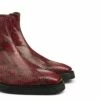 Afrin - Elevator Boots In Python Leather From 4 To 6 Inches 2 Afrin - Elevator Boots In Python Leather From 4 To 6 Inches -Deals Guidomaggi Store boots elevator shoes
