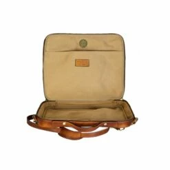 Bruce -Briefcase In Vegetable-tanned Leather -Deals Guidomaggi Store borsa 24 ore pelle 1