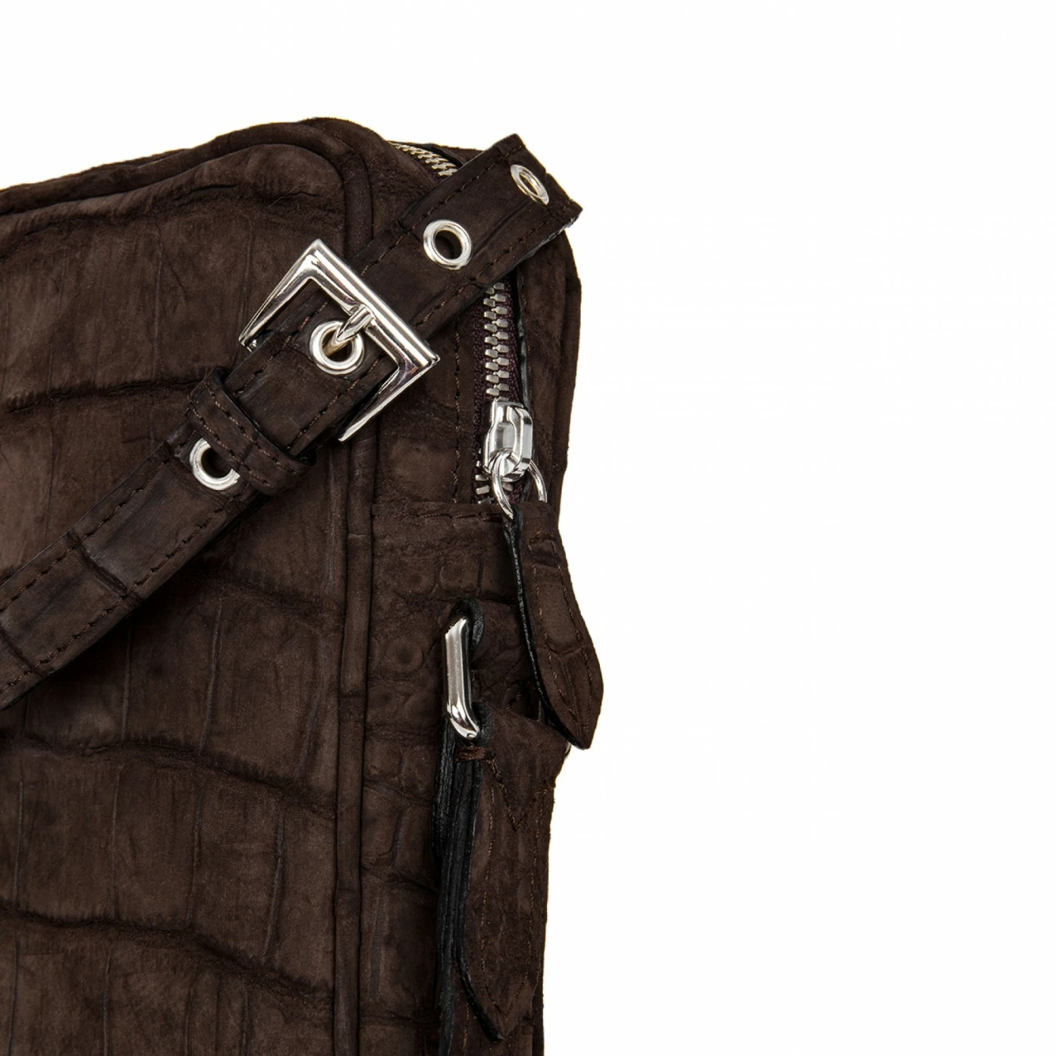 Centaurus -Messenger Bag In Crocodile Leather 6 Centaurus -Messenger Bag In Crocodile Leather - Image 4