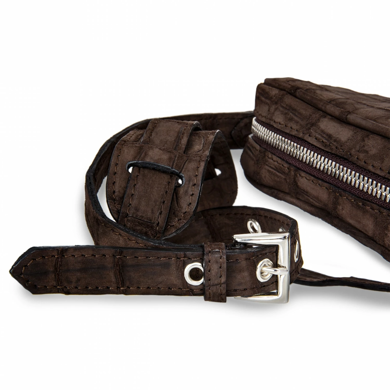 Centaurus -Messenger Bag In Crocodile Leather 4 Centaurus -Messenger Bag In Crocodile Leather - Image 2