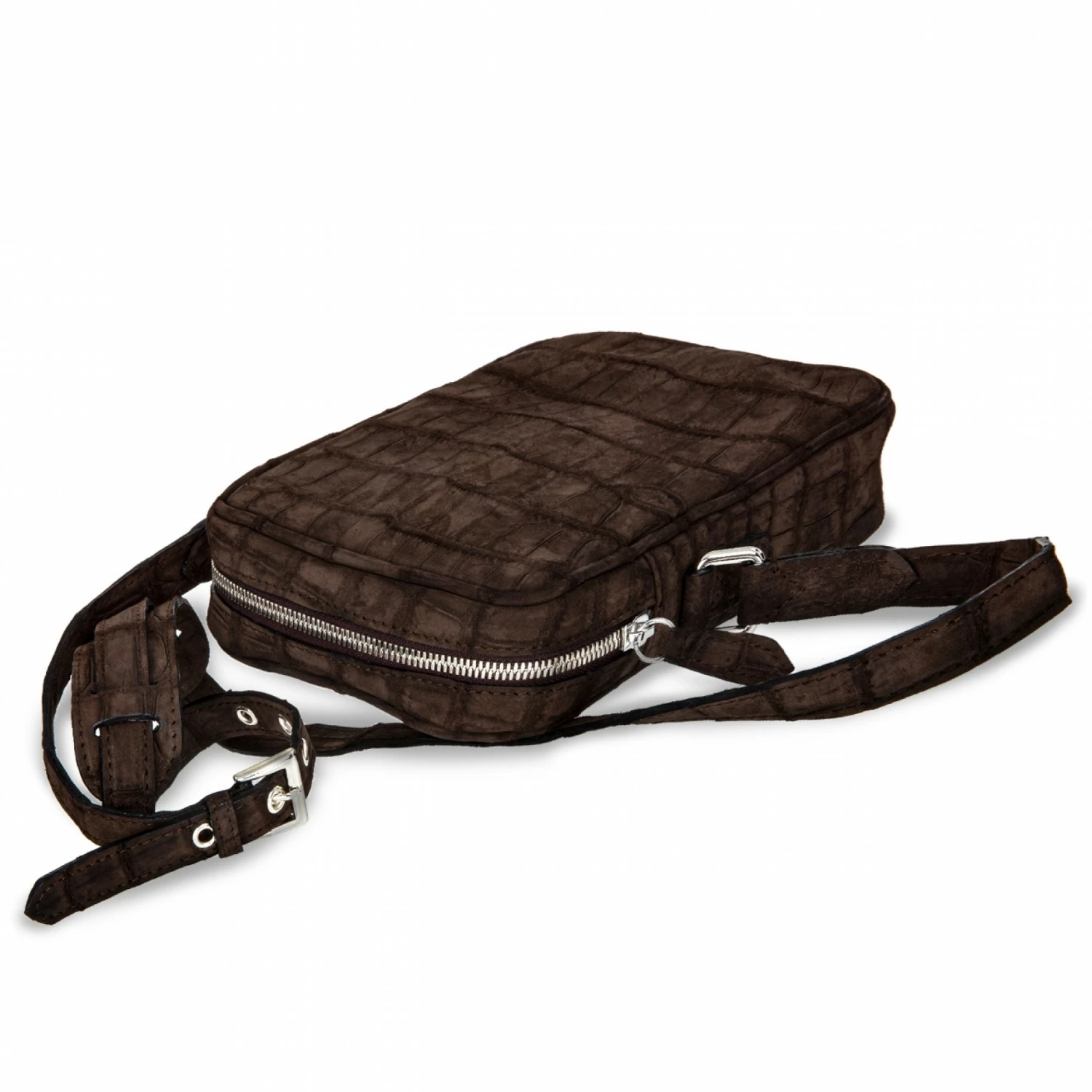 Centaurus -Messenger Bag In Crocodile Leather 3 Centaurus -Messenger Bag In Crocodile Leather