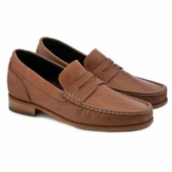 Brazil - Elevator Loafers In Full Grain Leather Up To 2.6 Inches -Deals Guidomaggi Store brazilguidomaggiloafers