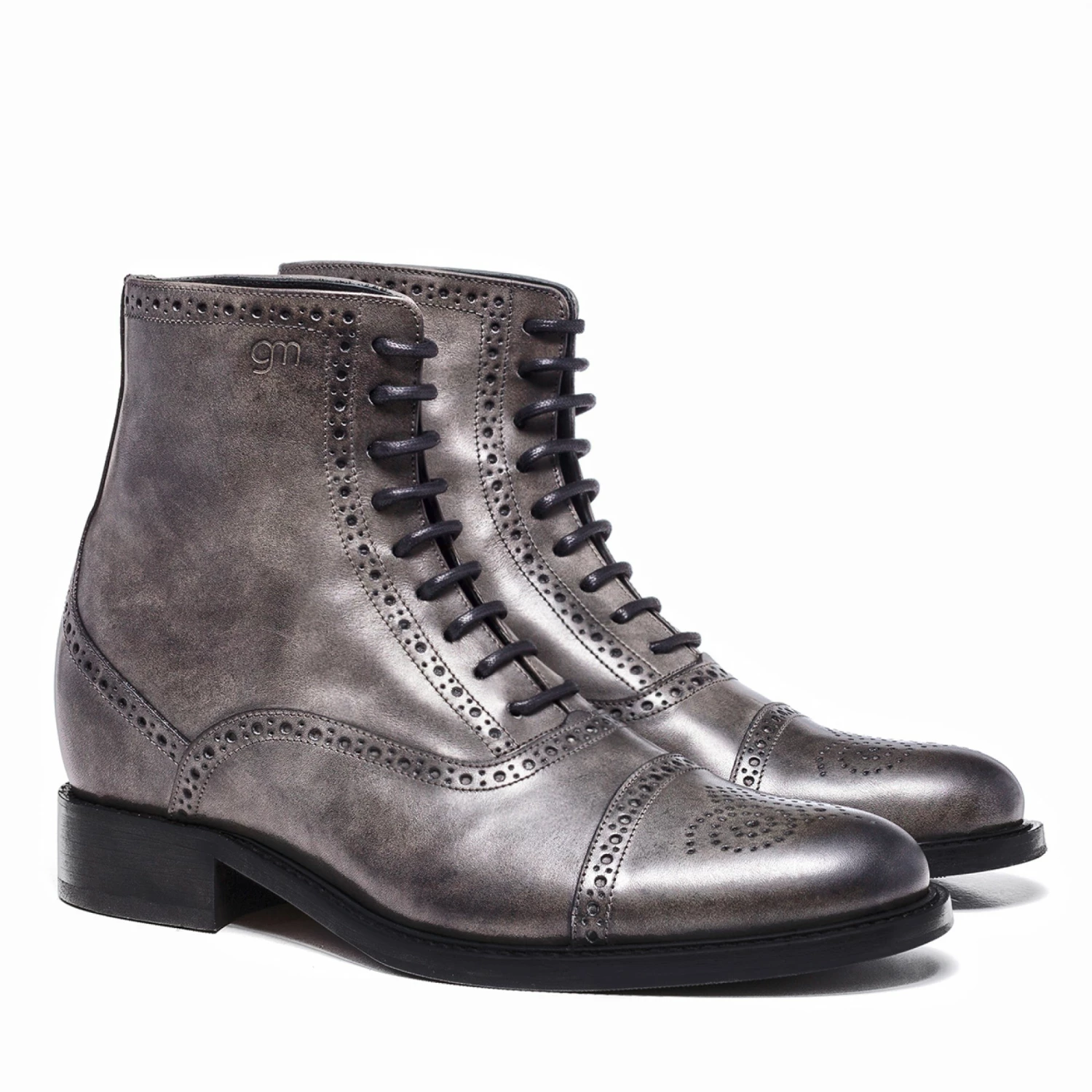 Brickell - Elevator Boots In Full Grain Leather From 2.4 To 4 Inches 7 Brickell - Elevator Boots In Full Grain Leather From 2.4 To 4 Inches - Image 5