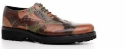 Military - Elevator Shoes In Full Grain Leather From 2.4 To 3.1 Inches -Deals Guidomaggi Store camouflage rialzanti 2 1