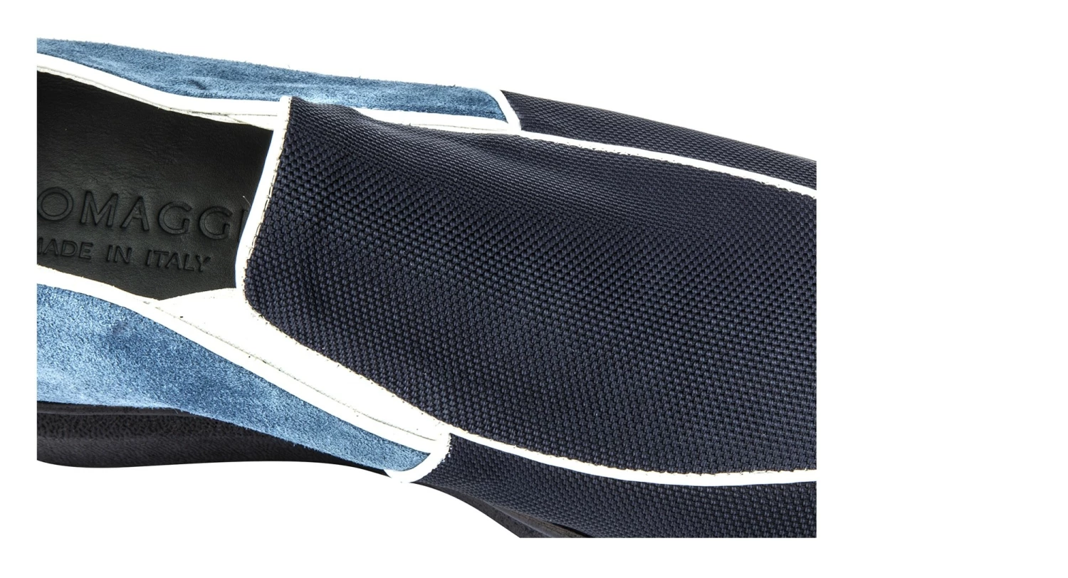 Molokai - Elevator Slip-Ons In Leather/fabric Mix Up To 2.4 Inches 7 Molokai - Elevator Slip-Ons In Leather/fabric Mix Up To 2.4 Inches - Image 5