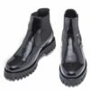 Central Area - Elevator Boots In Brushed Leather From 2.4 To 4 Inches -Deals Guidomaggi Store central 1