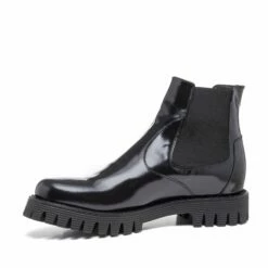 Central Area - Elevator Boots In Brushed Leather From 2.4 To 4 Inches 9 Central Area - Elevator Boots In Brushed Leather From 2.4 To 4 Inches -Deals Guidomaggi Store central 3