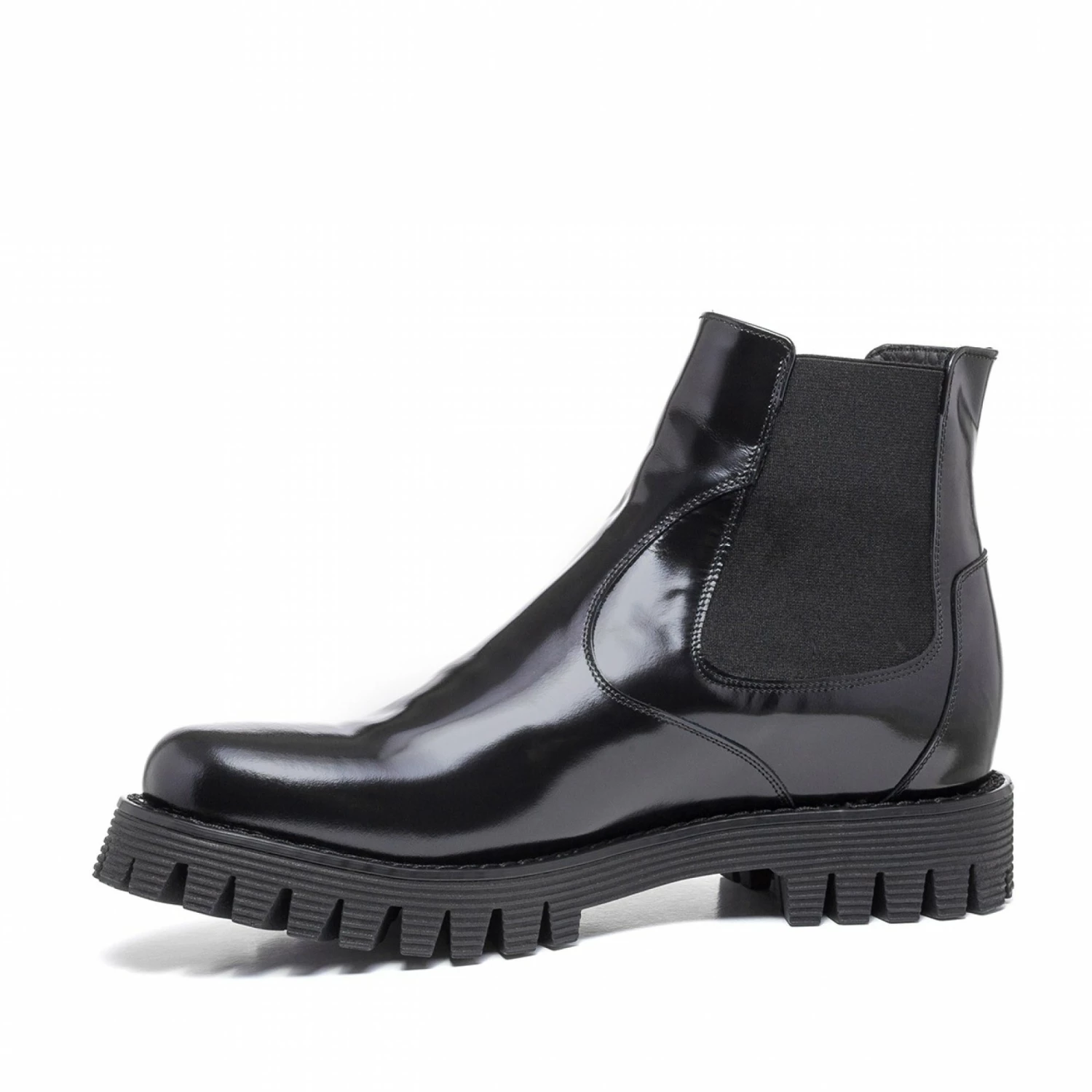 Central Area - Elevator Boots In Brushed Leather From 2.4 To 4 Inches 5 Central Area - Elevator Boots In Brushed Leather From 2.4 To 4 Inches - Image 3