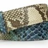 Mataro -Belt In Python Leather -Deals Guidomaggi Store cinta 1 1