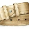 Nancy -Belt In Full Grain Leather -Deals Guidomaggi Store cinta hand made 1