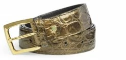 Kaij -Belt In Baby Crocodile Leather