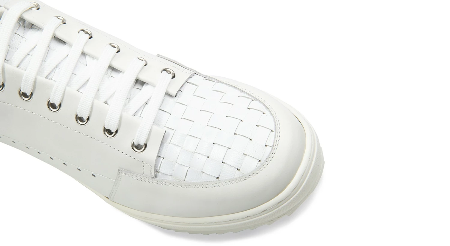 CAP BLANC - Elevator Sneakers In Mix Of Leathers From 2.4 To 3.1 Inches 6 CAP BLANC - Elevator Sneakers In Mix Of Leathers From 2.4 To 3.1 Inches - Image 4