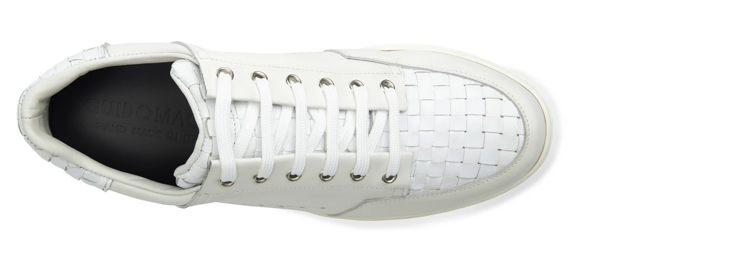 CAP BLANC - Elevator Sneakers In Mix Of Leathers From 2.4 To 3.1 Inches 7 CAP BLANC - Elevator Sneakers In Mix Of Leathers From 2.4 To 3.1 Inches - Image 5