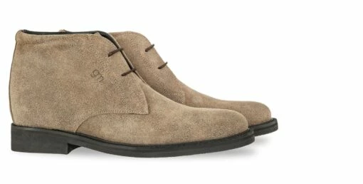 Wakefield - Elevator Boots In Suede Leather From 2.4 To 3.1 Inches -Deals Guidomaggi Store classic ankle boots 2