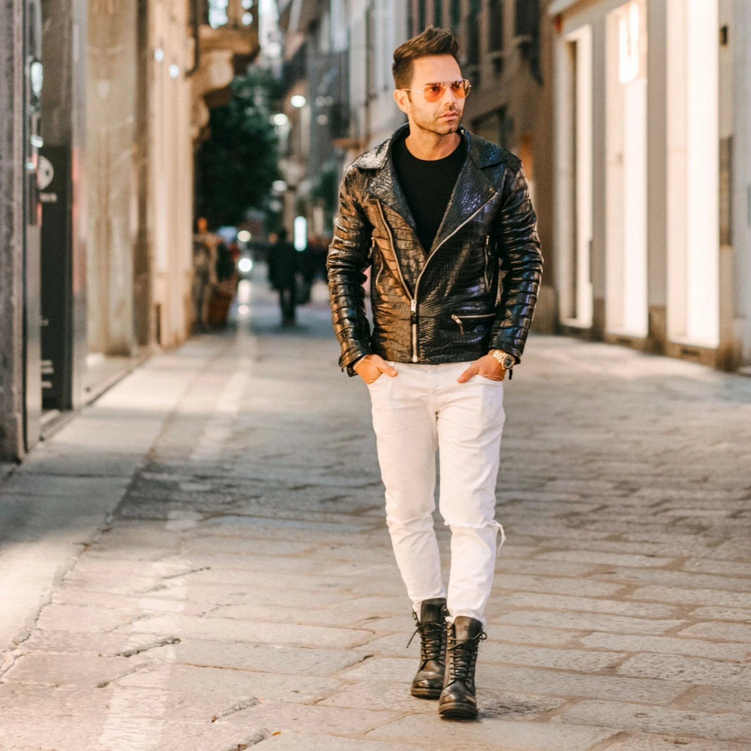 Croco Jacket - Jacket In Crocodile Leather 9 Croco Jacket - Jacket In Crocodile Leather - Image 7